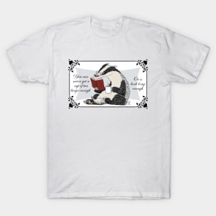 Bookish Badger T-Shirt